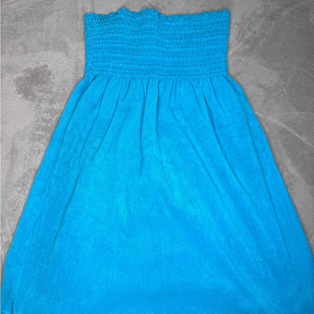 Juicy Couture Vibrant Blue bathing suit cover up